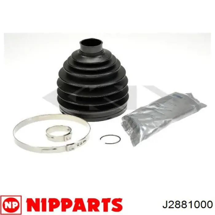 Купить J2881000 Nipparts Пыльник гранаты внутренний, передней полуоси