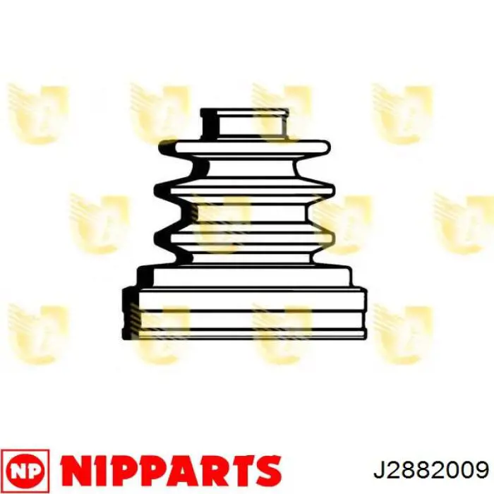 Пыльник ШРУСа задней полуоси внутренний Nipparts J2882009 цена, от 9.73 USD