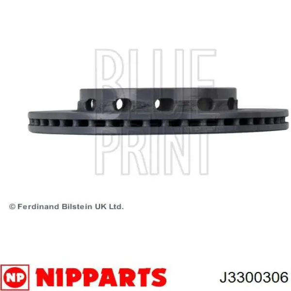 Тормоз дисковый передний Nipparts J3300306 цена, от 21.65 USD