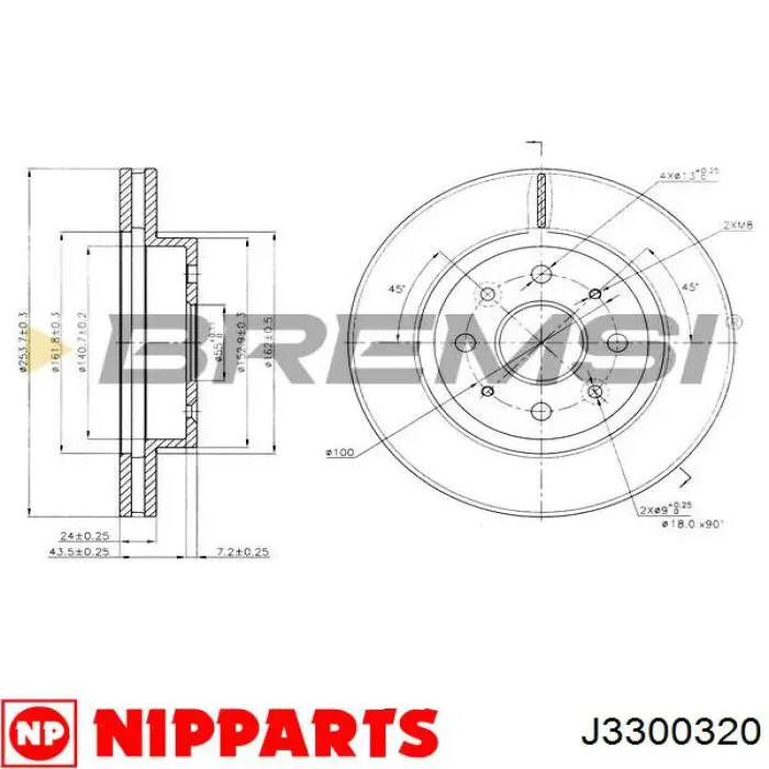 S51712FD300 Hyundai/Kia Диск тормозной передний