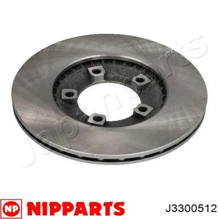 Передние тормозные диски J3300512 Nipparts