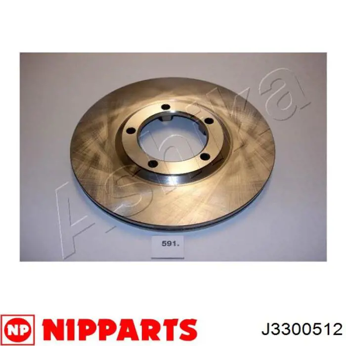 Передний тормозной диск Nipparts J3300512