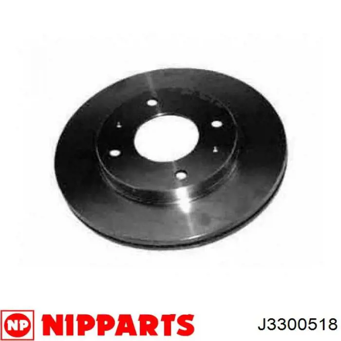 Передние тормозные диски J3300518 Nipparts