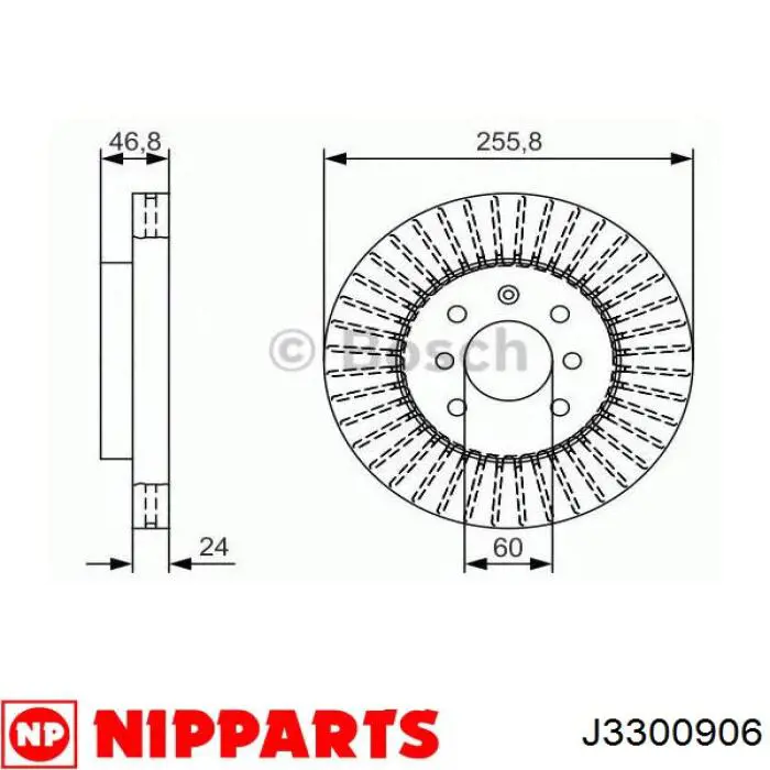 Передние тормозные диски RT2892GL Rotinger
