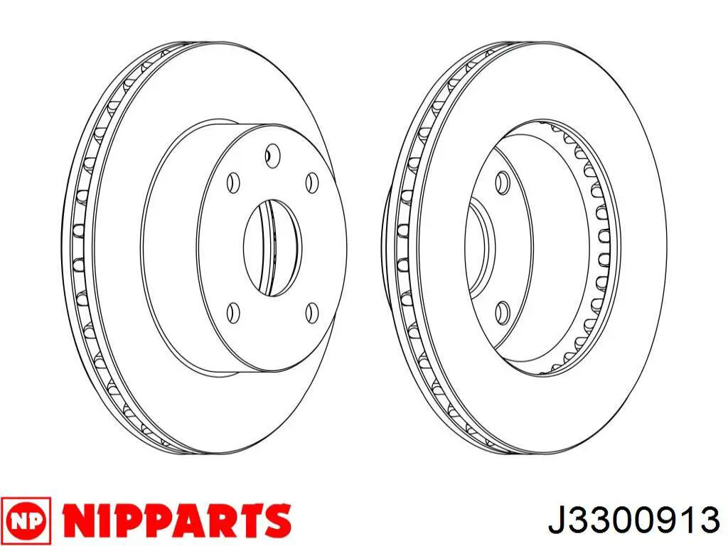 Тормоз дисковый передний Nipparts J3300913 цена, от 28.12 USD