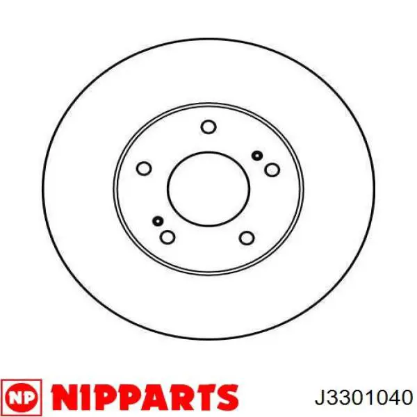Передний тормозной диск Jurid/Bendix 561536J
