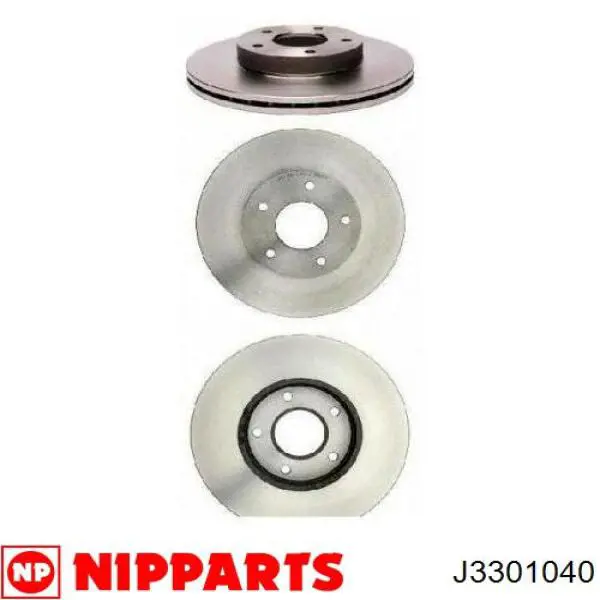Передний тормозной диск Nipparts J3301040