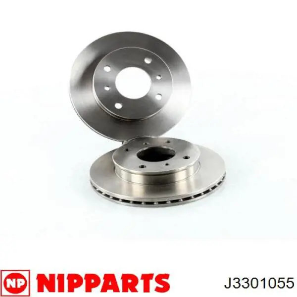 Передние тормозные диски J3301055 Nipparts