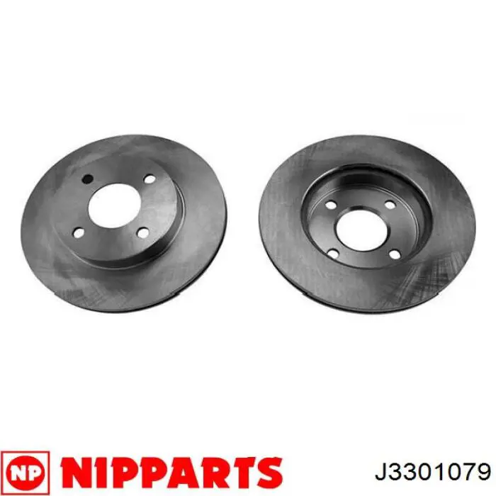 Передние тормозные диски J3301079 Nipparts