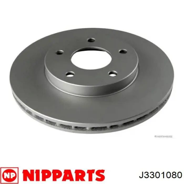 J3301080 Nipparts диск тормозной передний