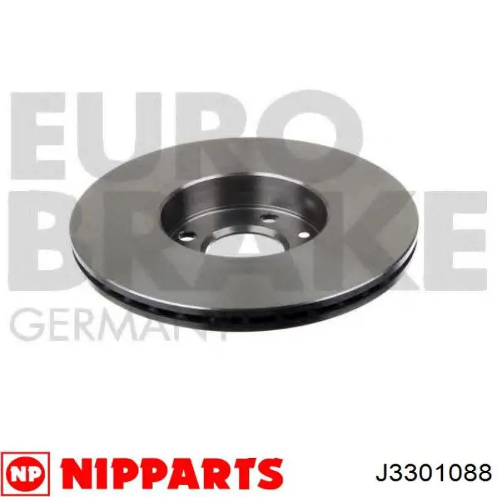 Тормоз дисковый передний Nipparts J3301088 цена, от 35.07 USD