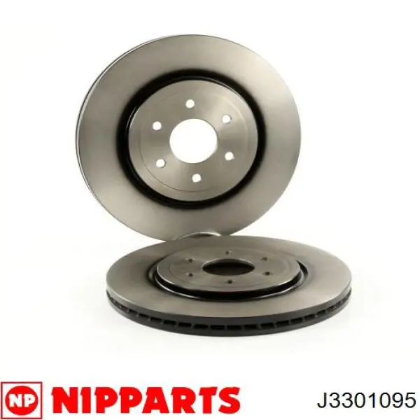 Передние тормозные диски J3301095 Nipparts