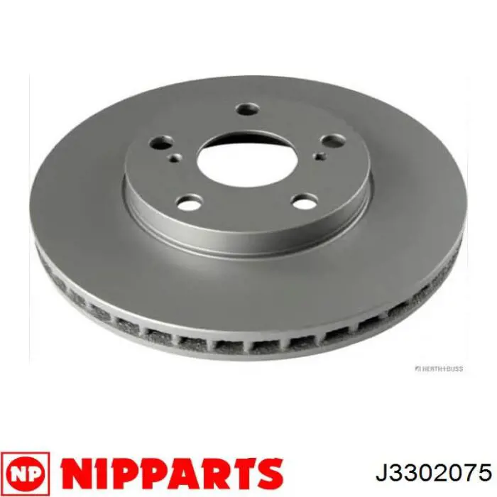 Купить J3302075 Nipparts Ротор тормозной