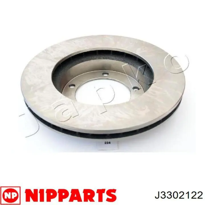 Передние тормозные диски J3302122 Nipparts