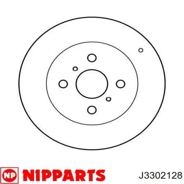 Тормоз дисковый передний Nipparts J3302128 цена, от 24.12 USD