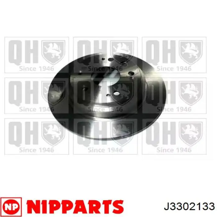 Передние тормозные диски J3302133 Nipparts