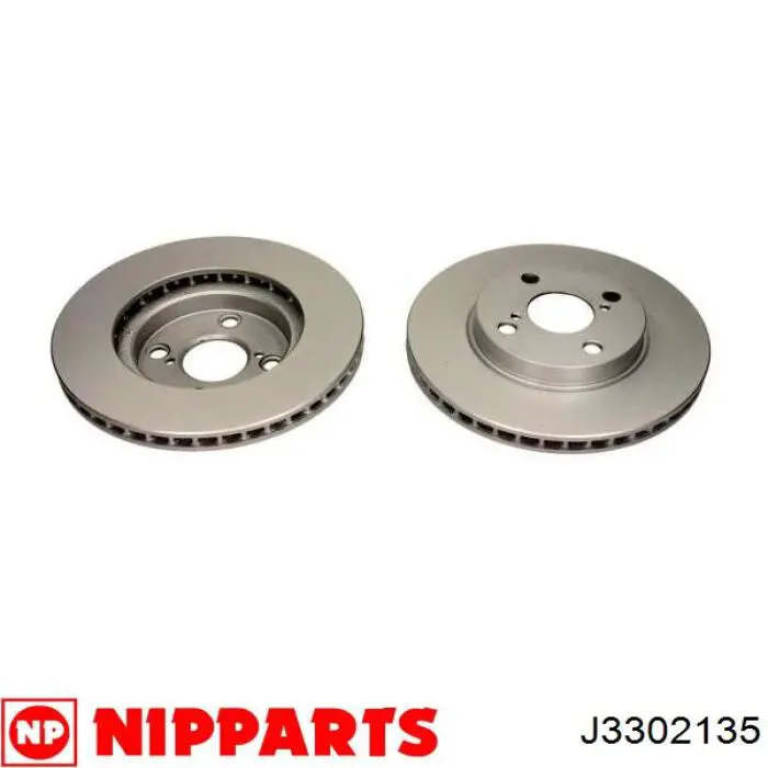 Тормоз дисковый передний Nipparts J3302135 цена, от 27.10 USD