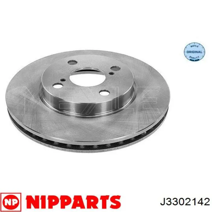 Freno de disco delantero J3302142 Nipparts