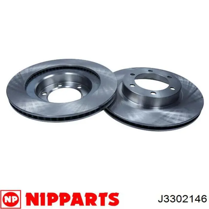Передние тормозные диски J3302146 Nipparts