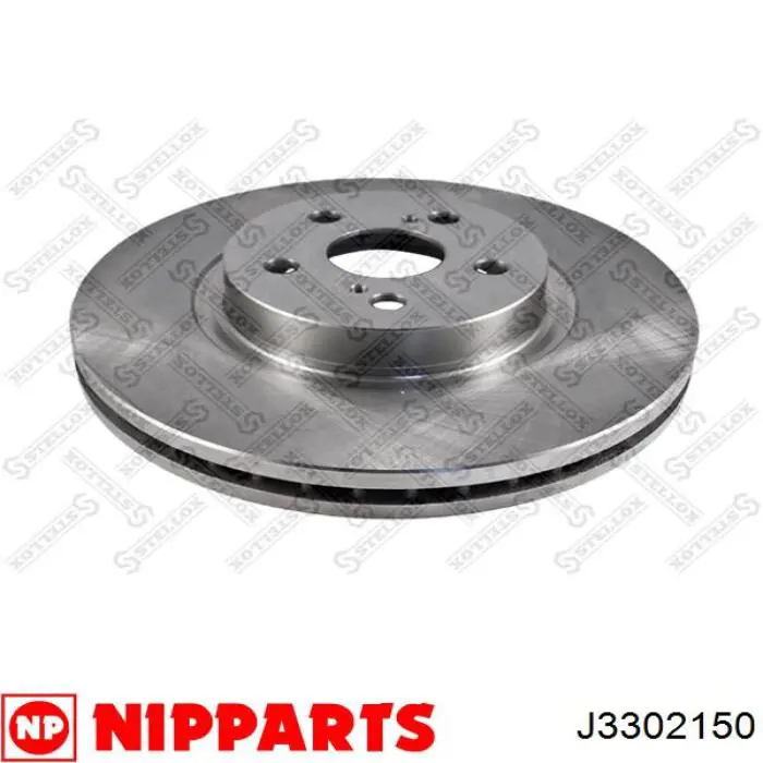Передние тормозные диски J3302150 Nipparts