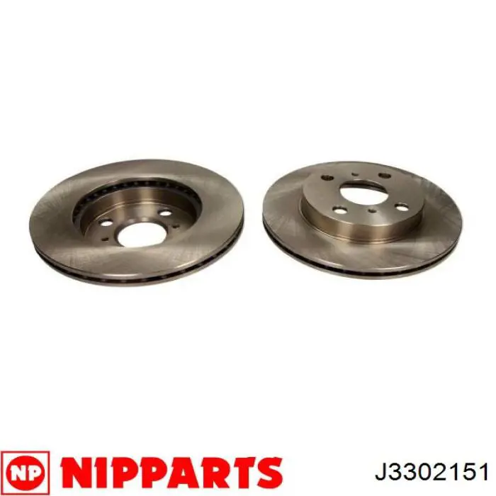 Передний тормозной диск Nipparts J3302151