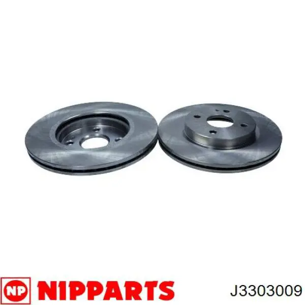 J3303009 Nipparts диск тормозной задний