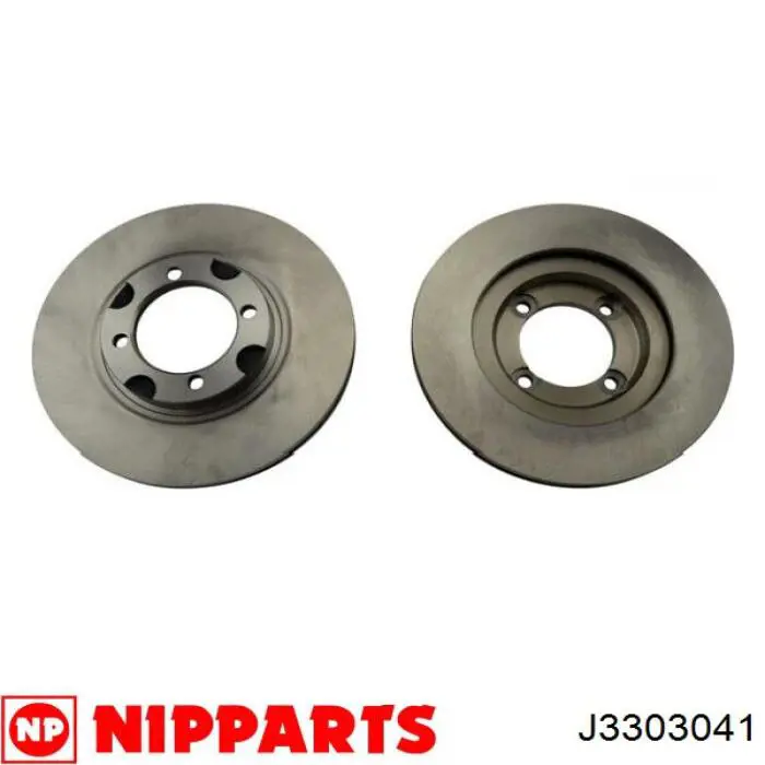 Тормоз дисковый передний Nipparts J3303041 цена, от 30.88 USD