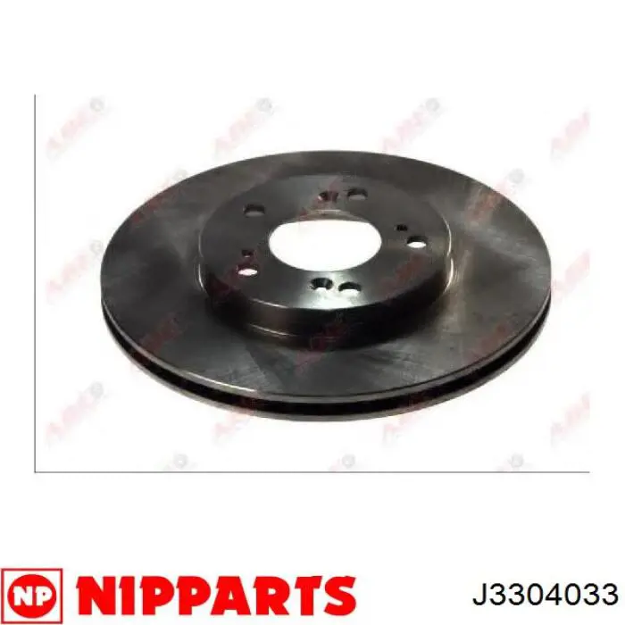 Передний тормозной диск Nipparts J3304033