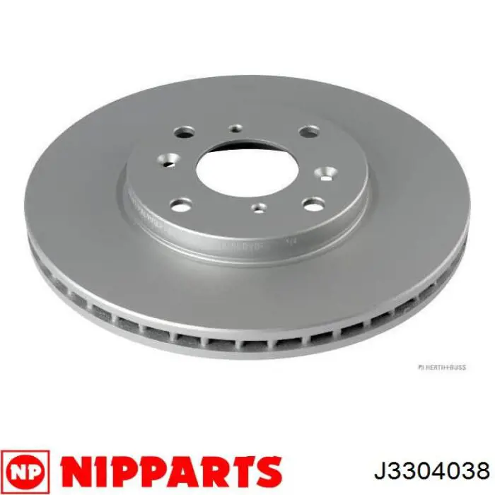 Freno de disco delantero J3304038 Nipparts