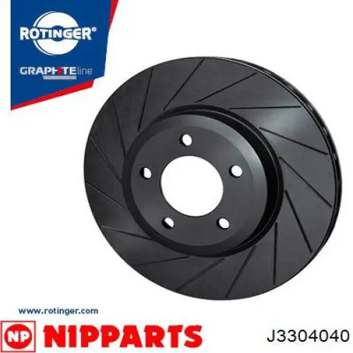 Купить J3304040 Nipparts Ротор тормозной