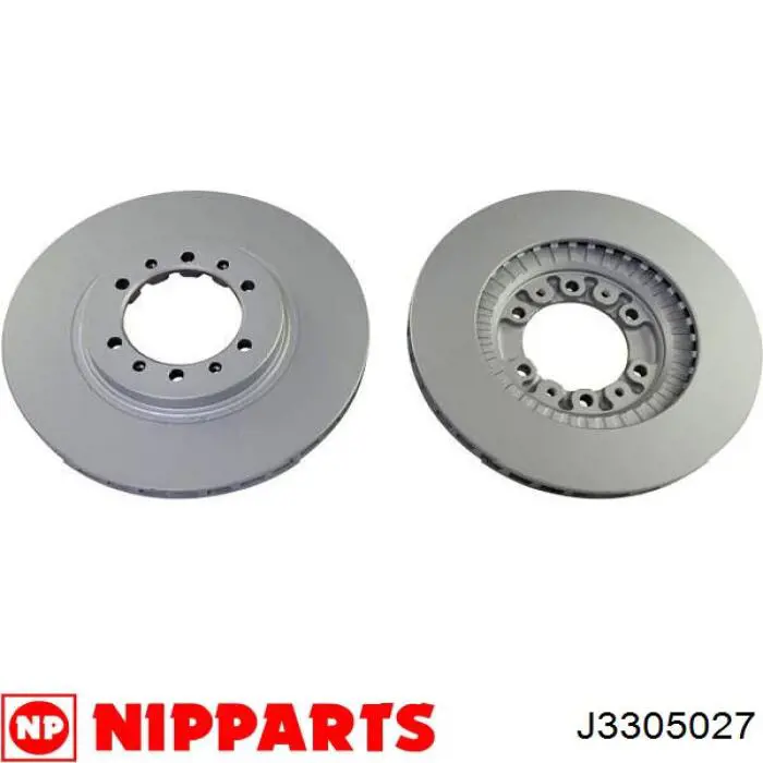 Передние тормозные диски J3305027 Nipparts