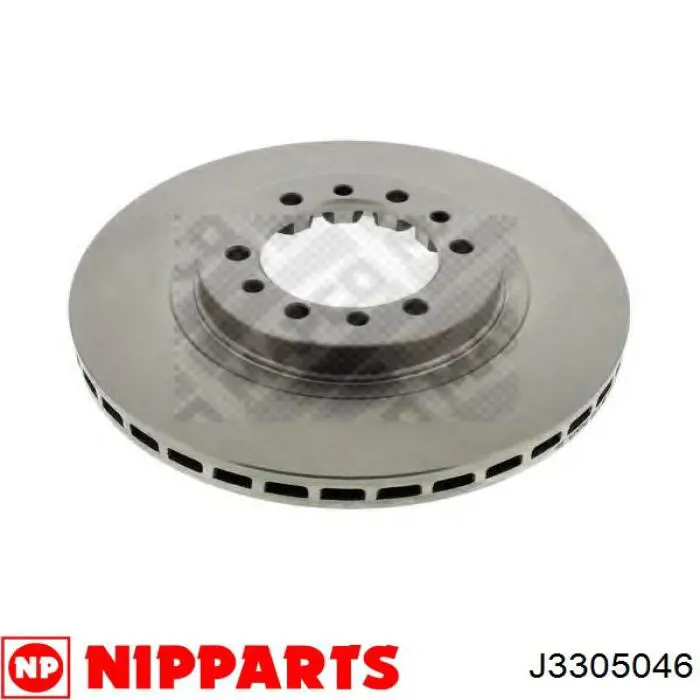 Передние тормозные диски C35047 Japan Cars