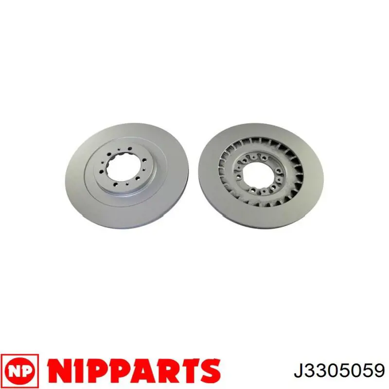 Передний тормозной диск Nipparts J3305059