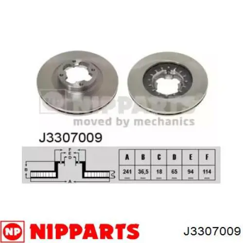 800254 Cifam тормозные диски