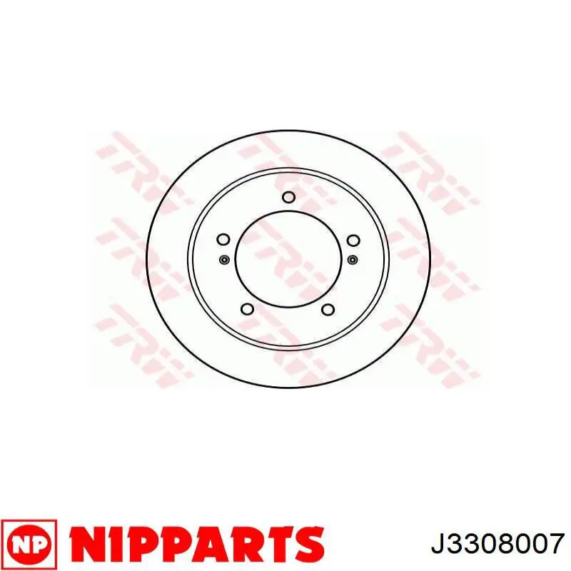 Купить J3308007 Nipparts Ротор тормозной