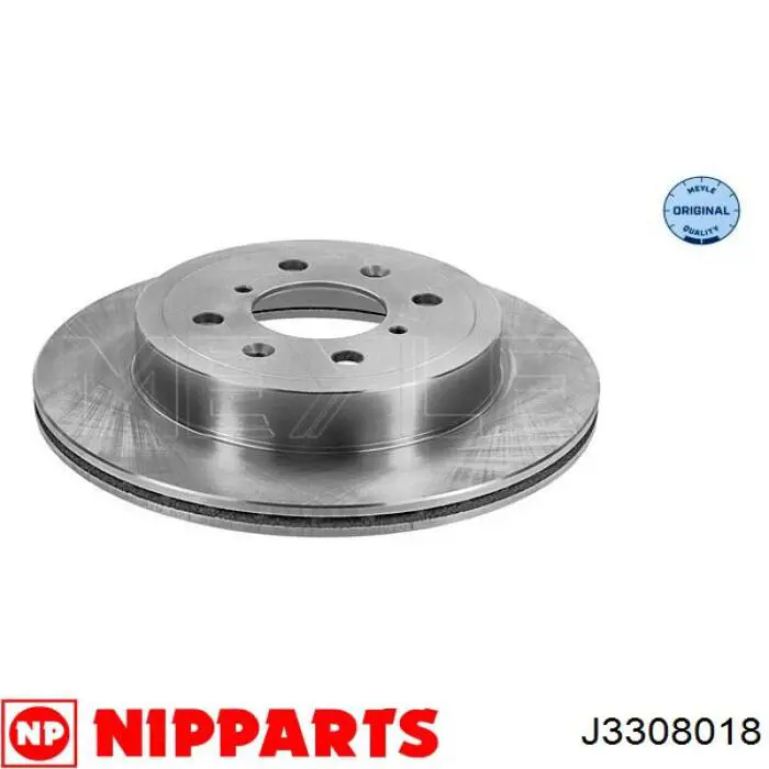 Передние тормозные диски J3308018 Nipparts