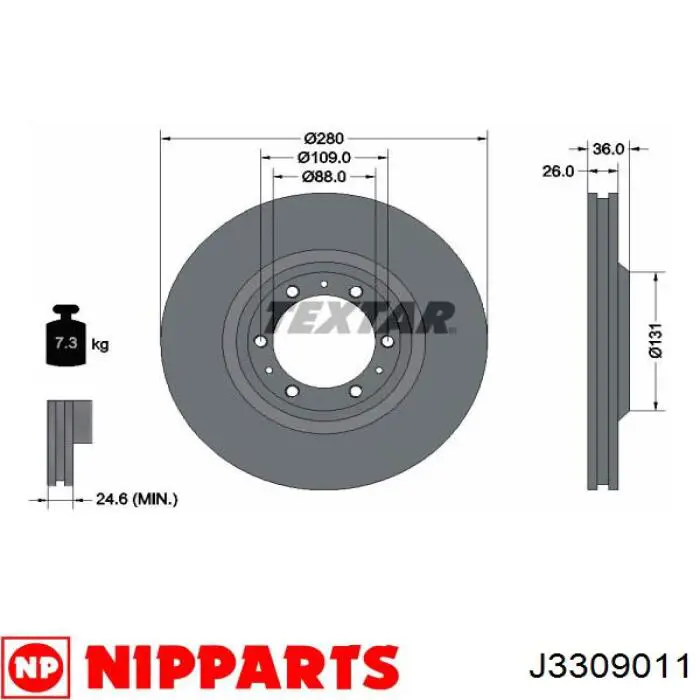 J3309011 Nipparts
