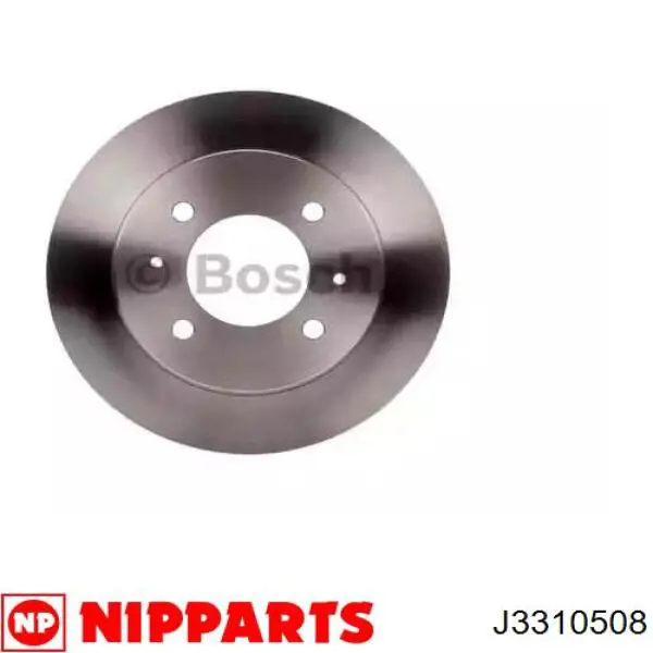 Купить J3310508 Nipparts Диск тормозной задний