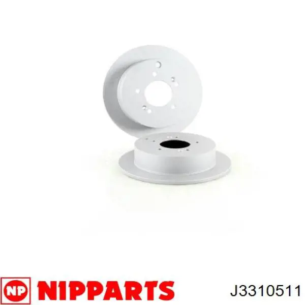 Купить J3310511 Nipparts Диск тормозной задний