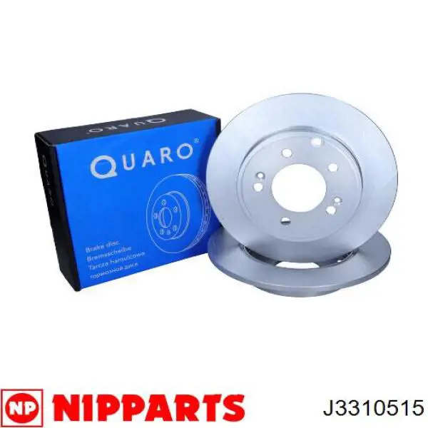 Задний тормозной диск Nipparts J3310515 цена, от 30.71 USD