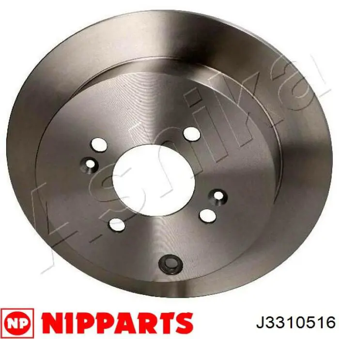 Задний тормозной диск Nipparts J3310516 цена, от 26.89 USD