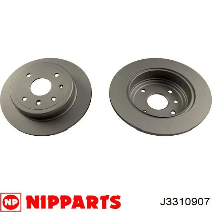 Диск гальмівний задній J3310907 Nipparts