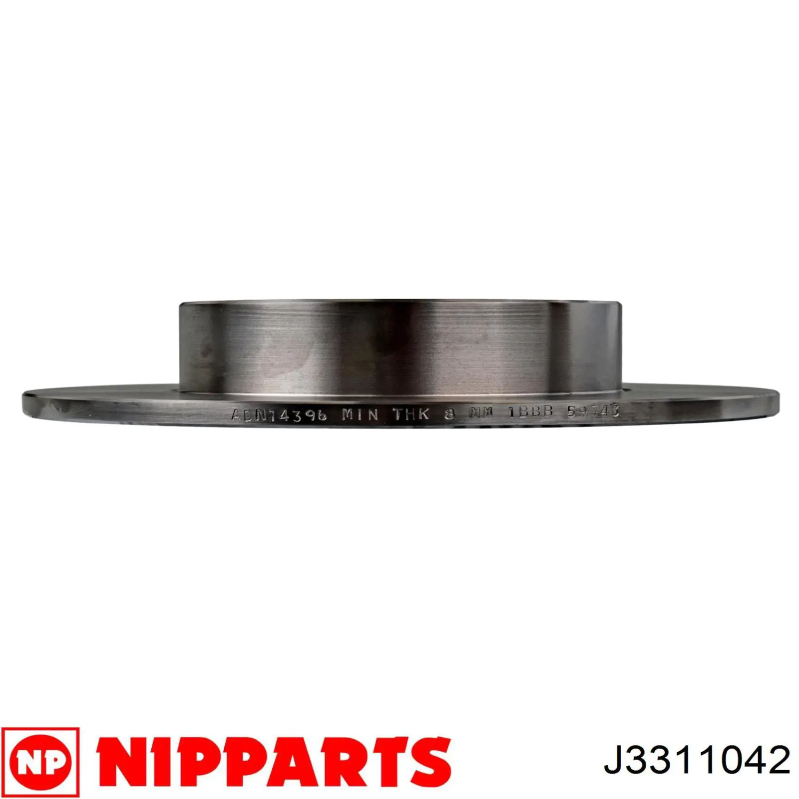 Задний дисковый тормоз Nipparts J3311042