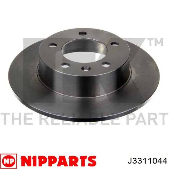 Купить J3311044 Nipparts Диск тормозной задний