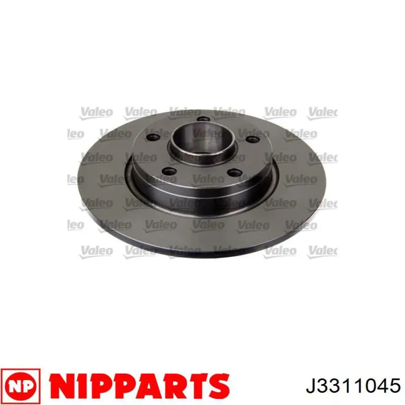 Тормозные диски J3311045 Nipparts