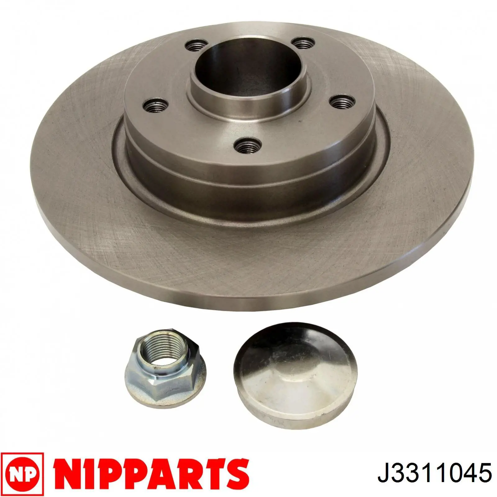 Задний тормозной диск Nipparts J3311045 цена, от 67.31 USD