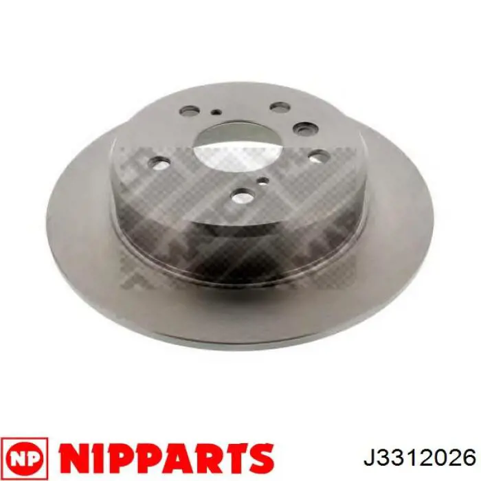 Задний дисковый тормоз Nipparts J3312026