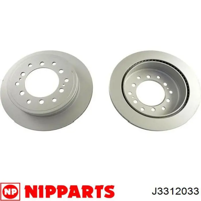 Тормозные диски J3312033 Nipparts