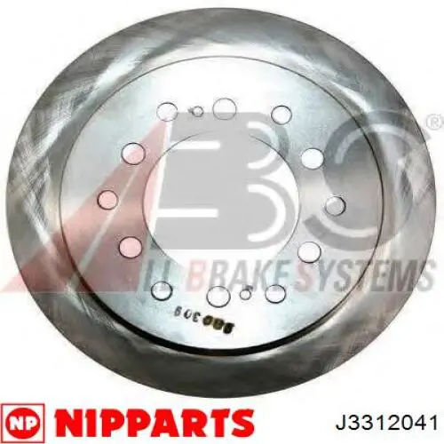 Тормозные диски J3312041 Nipparts