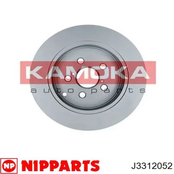 Задний тормозной диск Nipparts J3312052 цена, от 34.79 USD